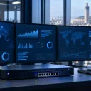 Salle serveurs sécurisée supervisée par ALLSAFE SOLUTIONS